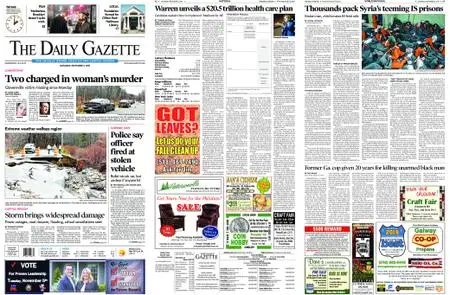 The Daily Gazette – November 02, 2019