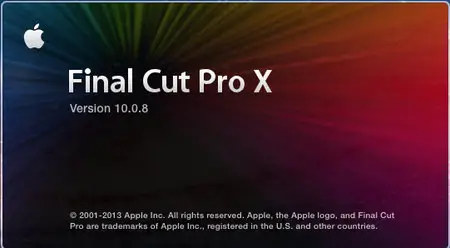 Final Cut Pro X 10.0.8 MacOSX