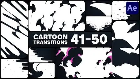 Cartoon Transitions for After Effects 51158658