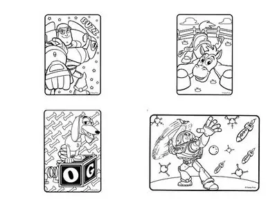 Toy Story Coloring Sheets