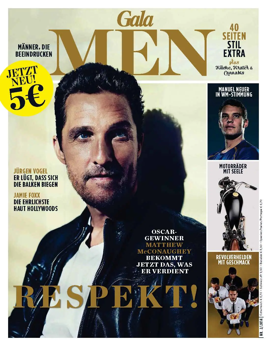 Gala Men - Magazin für Männer 02/2014