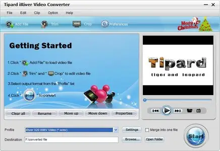  Tipard iRiver Video Converter 3.2.22