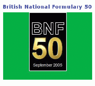 BNF 50: British National Formulary 50