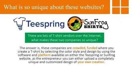 Teespring & SunFrog: Make $50,000+ Simply Selling T-shirts