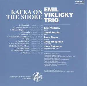 Emil Viklicky Trio - Kafka On The Shore - Tribute To Haruki Murakami (2011) [Venus Records, Japan]