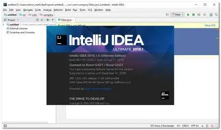 JetBrains IntelliJ IDEA Ultimate 2018.1.6