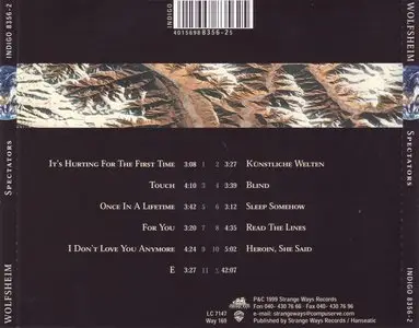 Wolfsheim - Spectators (1999)