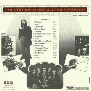 Country Joe McDonald - Paris Sessions (1973)