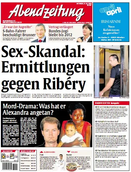 Abendzeitung München vom 21. Juli 2010