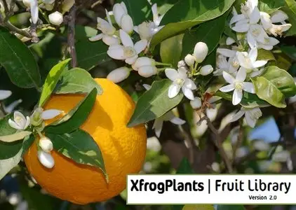 XfrogPlants Version 2.0 Fruit Trees Library