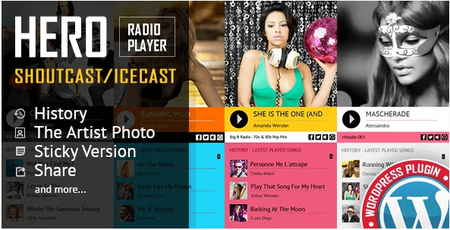 Codecanyon - Hero v4.4.2 - Shoutcast and Icecast Radio Player