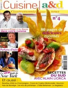Cuisine Aujourd'hui et Demain N°4 - Mai/Juin 2009