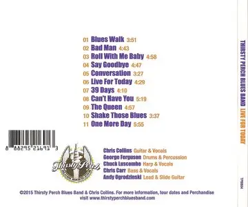 Thirsty Perch Blues Band - Live For Today (2015) RE-UP