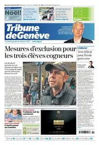 TRIBUNE DE GENEVE  22 Décembre 2010