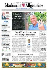 Neue Oranienburger Zeitung - 02. Juni 2018