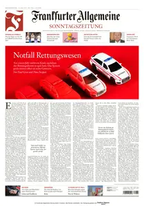 Frankfurter Allgemeine Sonntagszeitung - 27 Juli 2025