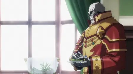 Overlord (2015 S04E01 Sorcerer Kingdom Ains Ooal Gown Ains Ooal Gown Nation of Leading Darkness sam