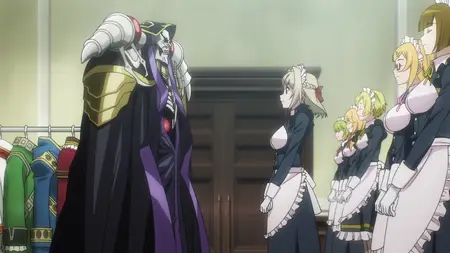 Overlord (2015 S04E01 Sorcerer Kingdom Ains Ooal Gown Ains Ooal Gown Nation of Leading Darkness sam