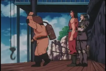Hunter x Hunter (1999 S01E20 020 Giant Wave x Cannon x Huge Rush judo