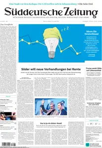 Süddeutsche Zeitung - 17 November 2025