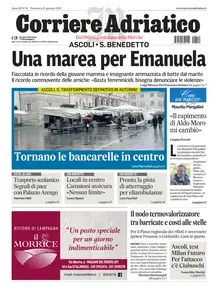 Corriere Adriatico Ascoli - 19 Gennaio 2025