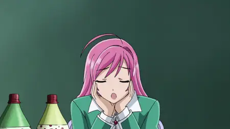 Rosario + Vampire (2008 S01E07 Snow Girl and a Vampire Exp