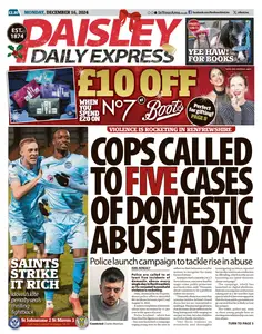Paisley Daily Express - 16 December 2024