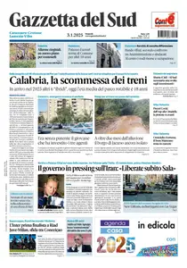 Gazzetta del Sud Catanzaro - 3 Gennaio 2025