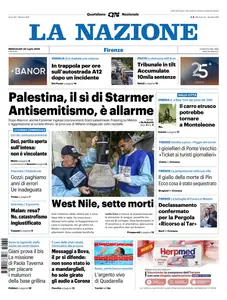 La Nazione Firenze - 30 Luglio 2025