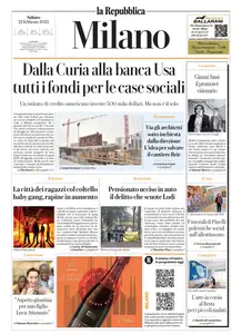 la Repubblica Milano - 22 Febbraio 2025