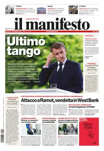 il Manifesto - 9 Settembre 2025