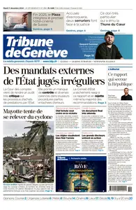 Tribune de Genève - 17 Decembre 2024