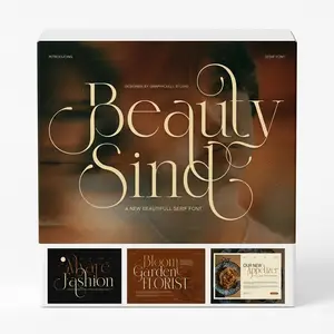 Beauty Sind Elegant Serif Font