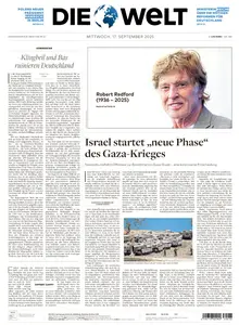 Die Welt - 17 September 2025