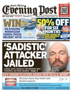 South Wales Evening Post - 4 October 2025