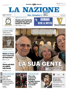 La Nazione Pisa Pontedera - 10 Maggio 2025