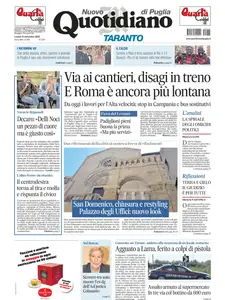 Quotidiano di Puglia Taranto - 15 Settembre 2025