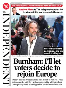 The Independent - 13 October 2026