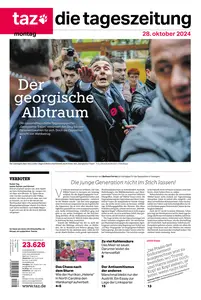 taz die tageszeitung  - 28 Oktober 2024