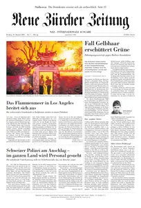 Neue Zurcher Zeitung International  - 10 Januar 2025