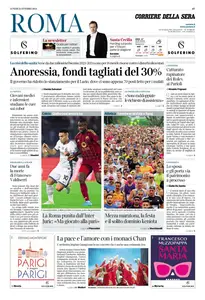 Corriere della Sera Roma - 21 Ottobre 2024