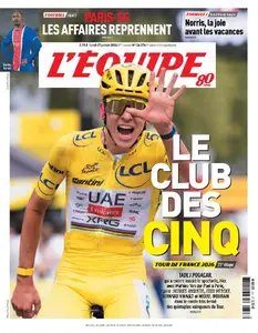 L’equipe du Lundi 27 Juillet 2026