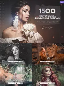 Eldamar Studio - 1500+ Professional Photoshop Actions Bundle