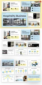 Hospitality Business - PowerPoint Template SJM58UD