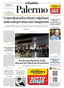 la Repubblica Palermo - 20 Ottobre 2024