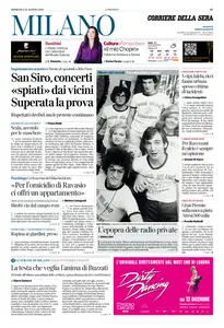 Corriere della Sera Milano - 25 Agosto 2024