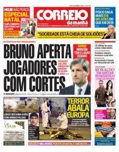 Correio da Manhã - 24 de dezembro de 2016