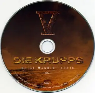 Die Krupps - V: Metal Machine Music (2015) [2CD, Deluxe Limited Edition]