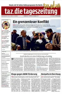 Tageszeitung TAZ vom 09 Oktober 2014