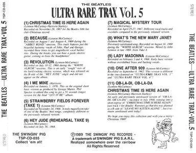 The Beatles - Ultra Rare Trax Vol. 5 (1989) {The Swingin' Pig} **[RE-UP]**